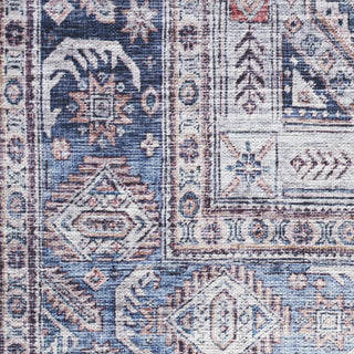 Nourison Brilliance Machine Washable WSB01 Blue/Multi Area Rug Room Image