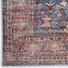 Nourison Brilliance Machine Washable WSB02 Navy/Brick Area Rug Main Image