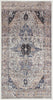 Nourison Brilliance Machine Washable WSB05 Ivory Blue Area Rug Room Image