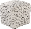 Surya Wax That Stache WSPF-001 Neutral Pouf by Mike Farrell