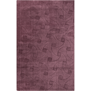 Surya Wave WVE-1008 Eggplant Area Rug 5' x 8'