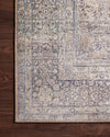 Loloi II Wynter WYN-03 Silver / Charcoal Area Rug Lifestyle Image Feature