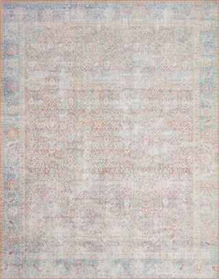 Loloi II Wynter WYN-04 Red / Teal Area Rug Main Image