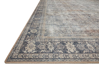 Loloi II Wynter WYN-07 Grey / Charcoal Area Rug Corner 