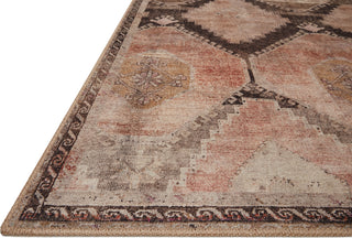 Loloi II Wynter WYN-08 Graphite/Blush Area Rug Corner 