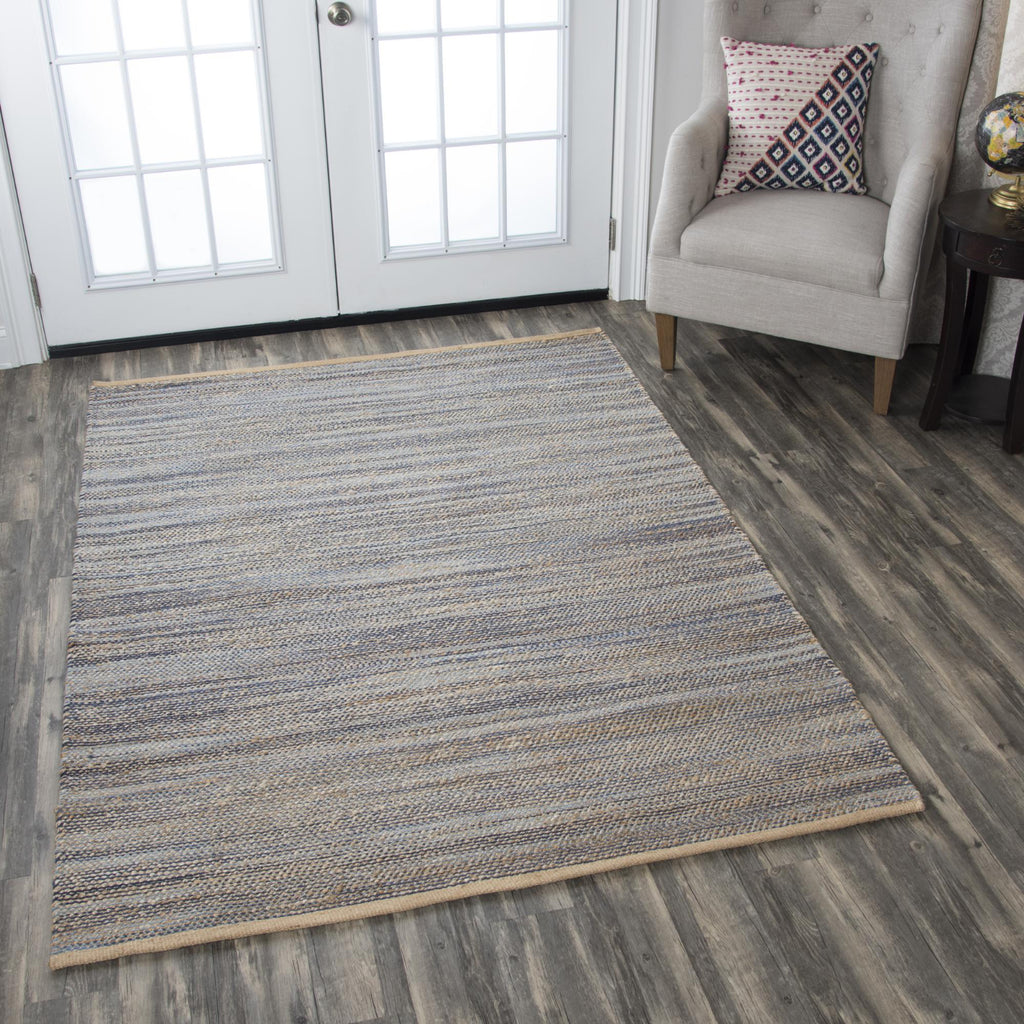 Rizzy Wynwood WY711A Navy Area Rug Corner Image Feature