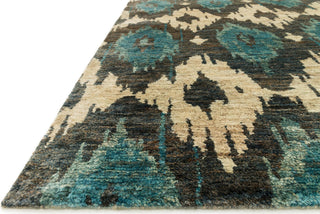 Loloi Xavier XV-05 Midnight Area Rug Round Image Feature