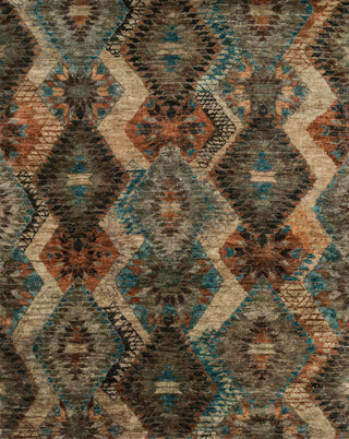 Loloi Xavier XV-07 Tobacco / Blue Area Rug