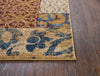 Rizzy Xceed XE7030 Gold Area Rug Detail Image