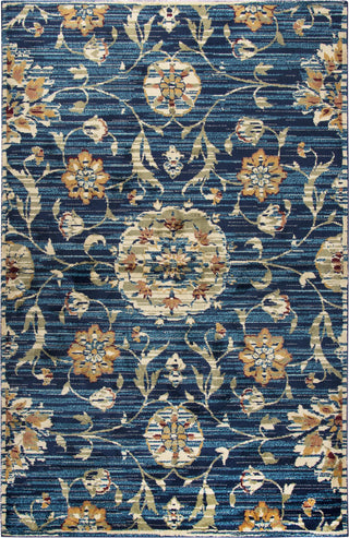 Rizzy Xceed XE7034 Dark Blue Area Rug Main Image