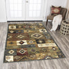 Rizzy Xceed XE7041 Gold Area Rug Corner Image