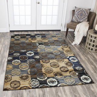 Rizzy Xceed XE7045 Beige Area Rug Corner Image