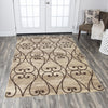 Rizzy Xcite XI6909 Beige Area Rug Corner Image
