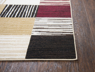 Rizzy Xcite XI6920 Black Area Rug Detail Image