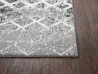 Rizzy Xcite XI6943 Gray Area Rug Detail Image