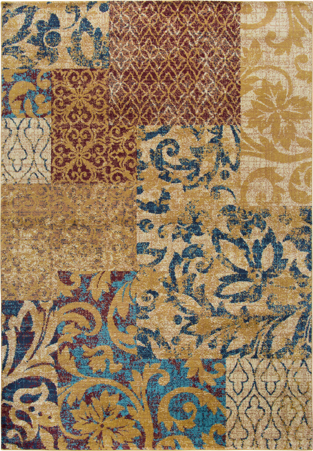 Rizzy Xceed XE7030 Gold Area Rug – Incredible Rugs and Decor