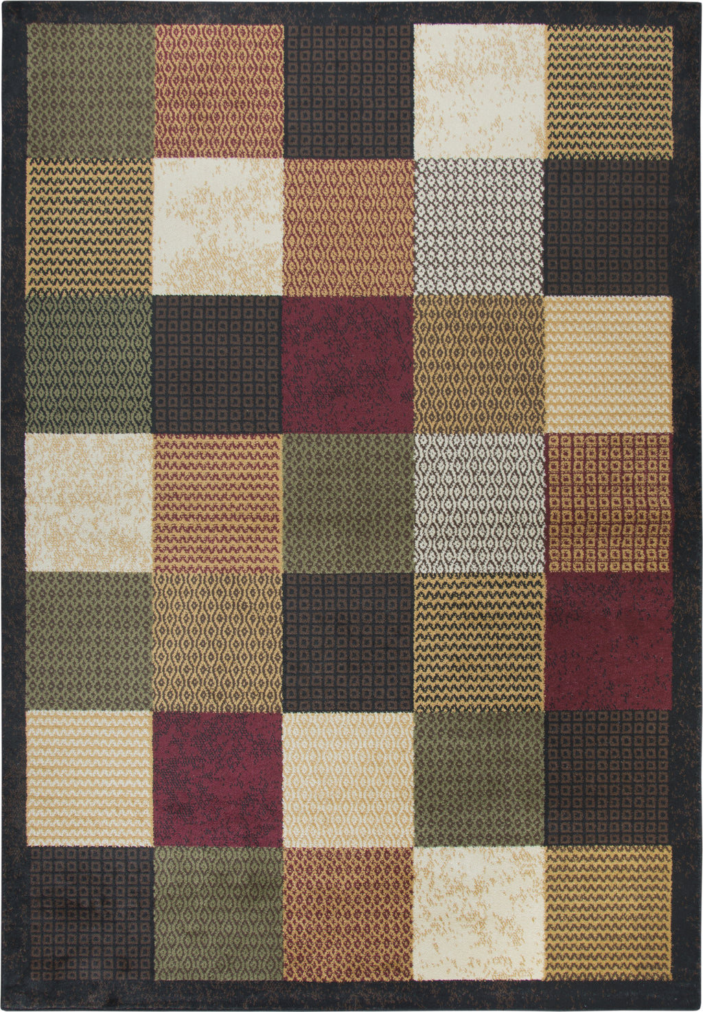 Rizzy Xceed XE7038 Black Area Rug – Incredible Rugs and Decor