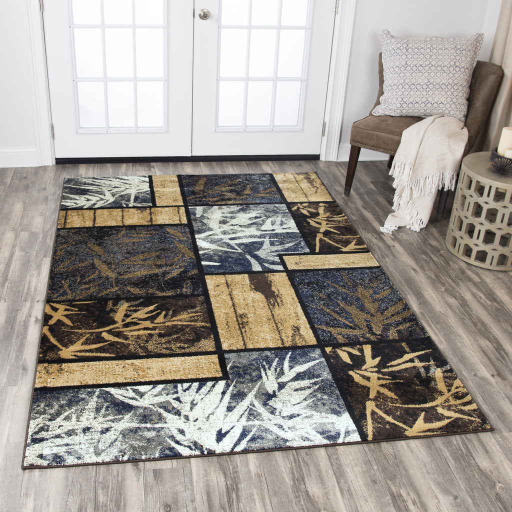 Rizzy Xceed XE7043 Gold Area Rug  Feature