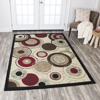 Rizzy Xcite XI6910 Beige Area Rug  Feature