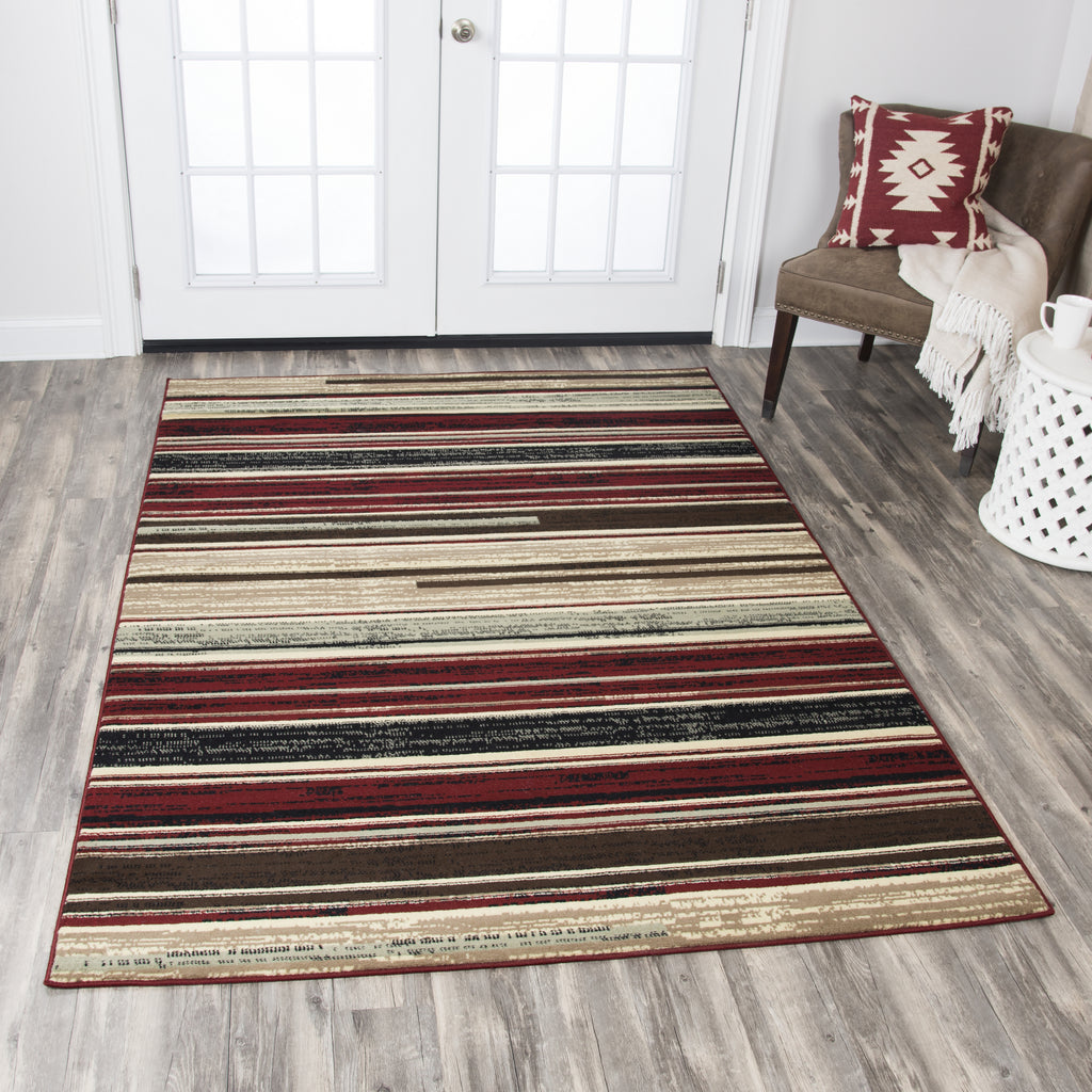 Rizzy Xcite XI6912 Beige Area Rug  Feature
