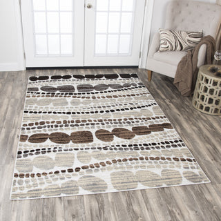 Rizzy Xcite XI6933 Ivory Area Rug  Feature