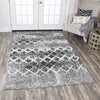 Rizzy Xcite XI6943 Gray Area Rug  Feature