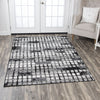 Rizzy Xcite XI7279 Black Area Rug  Feature