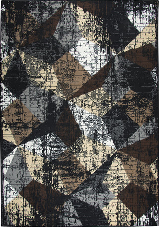 Rizzy Xcite XI7283 Black Area Rug main image