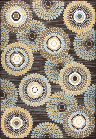 Rizzy Xpression XP6881 Brown Area Rug Main Image