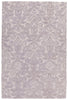 Chandra Yelena YEL-43802 Purple/White Area Rug main image