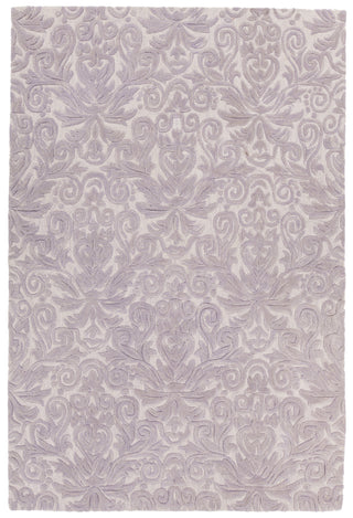 Chandra Yelena YEL-43802 Purple/White Area Rug main image