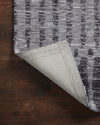 Loloi Yeshaia YES-05 Grey/Charcoal Area Rug by Justina Blakeney Backing 