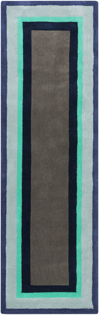 Surya Young Life YGL-7000 Navy Area Rug 2'6'' x 8' Runner