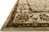 Loloi Yorkshire YK-01 Slate / Beige Area Rug Corner Shot