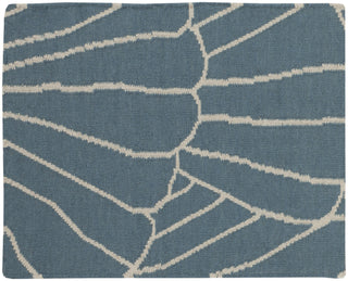 Surya Yacht Club YTC-2022 Teal Hand Woven Area Rug Sample Swatch