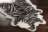 Artistic Weavers Zadie Zebra ZAD6251 Area Rug Corner Shot Feature