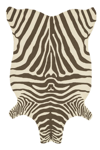 Loloi Zadie ZD-01 Brown / Ivory Area Rug main image