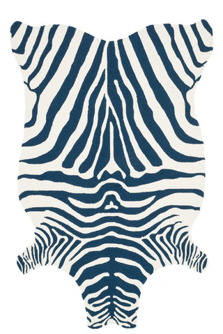 Loloi Zadie ZD-01 Navy / White Area Rug main image