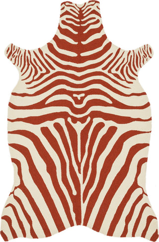 Loloi Zadie ZD-01 Red / Ivory Area Rug 