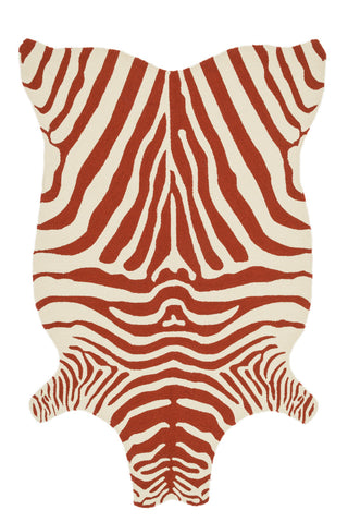 Loloi Zadie ZD-01 Red / Ivory Area Rug main image