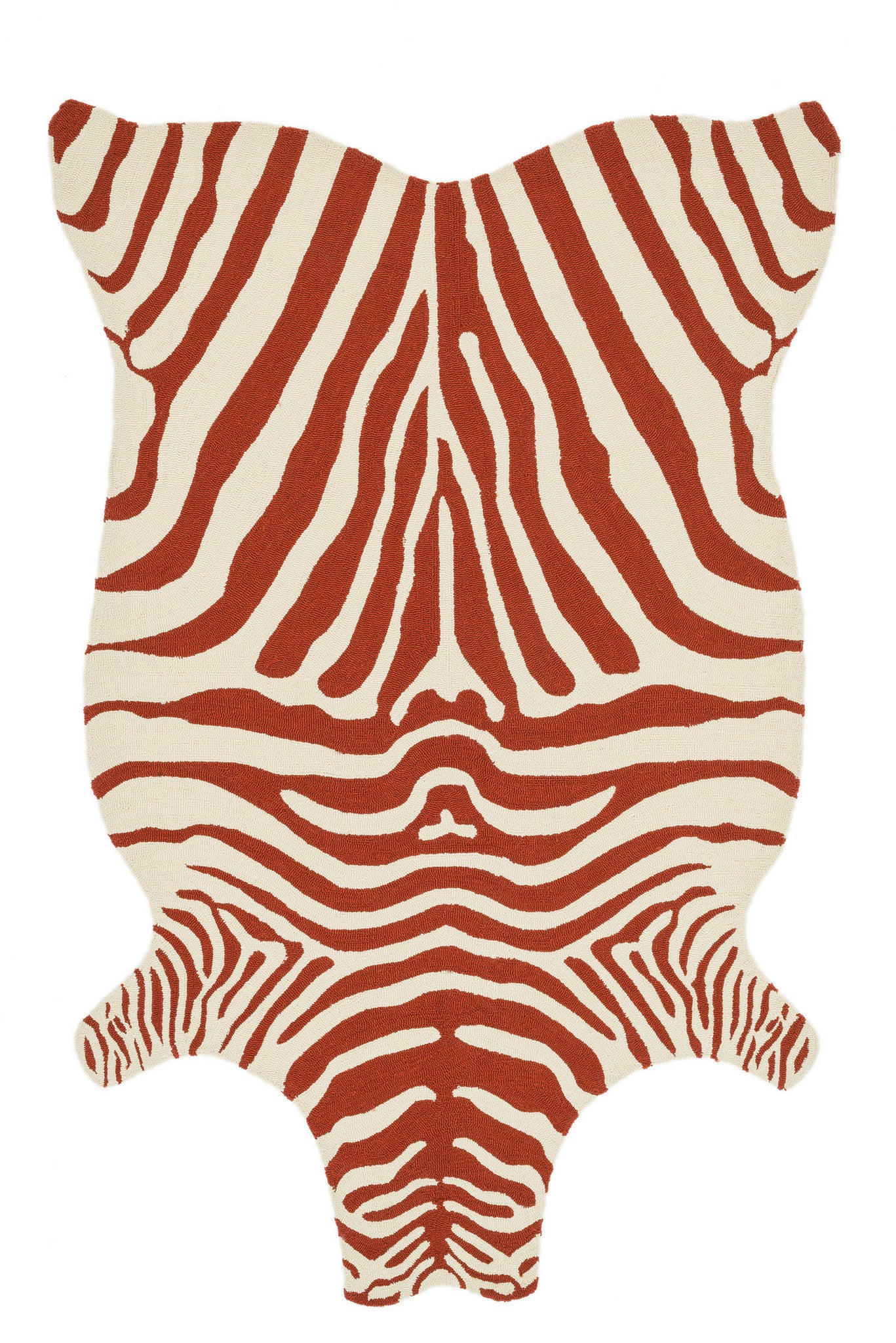 Loloi Zadie ZD-01 Red / Ivory Area Rug main image