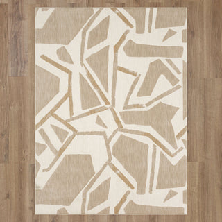 Karastan Rendition Zagoria Oyster Area Rug by Stacy Garcia Main Image