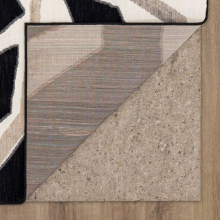 Karastan Rendition by Home Zagoria Soot Area Rug Stacy Garcia Back Image