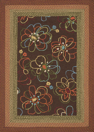 Loloi Zamora ZM-02 Brown Area Rug main image