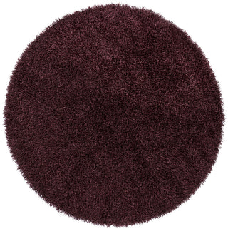 Chandra Zara ZAR-14504 Plum Area Rug Round