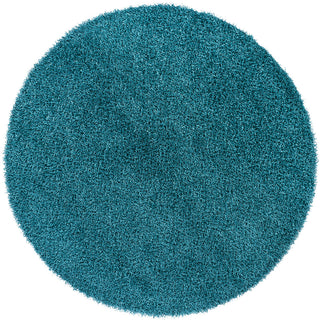 Chandra Zara ZAR-14507 Blue Area Rug Round