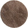 Chandra Zara ZAR-14514 Brown/Plum/Ivory Area Rug Round