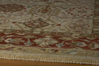 Momeni Zarin ZR-01 Gold Area Rug Corner Shot