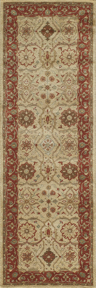 Momeni Zarin ZR-01 Gold Area Rug Closeup