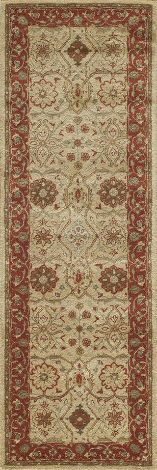 Momeni Zarin ZR-01 Gold Area Rug Runner